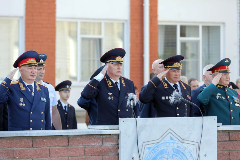 Руководитель регионального СК России принял участие в торжественном мероприятии, посвященном Дню знаний в Нижегородской академии МВД России