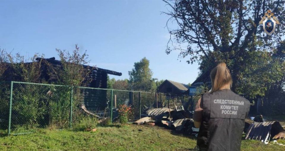 В Нижегородской области следователи СК выясняют обстоятельства гибели на пожаре двух человек