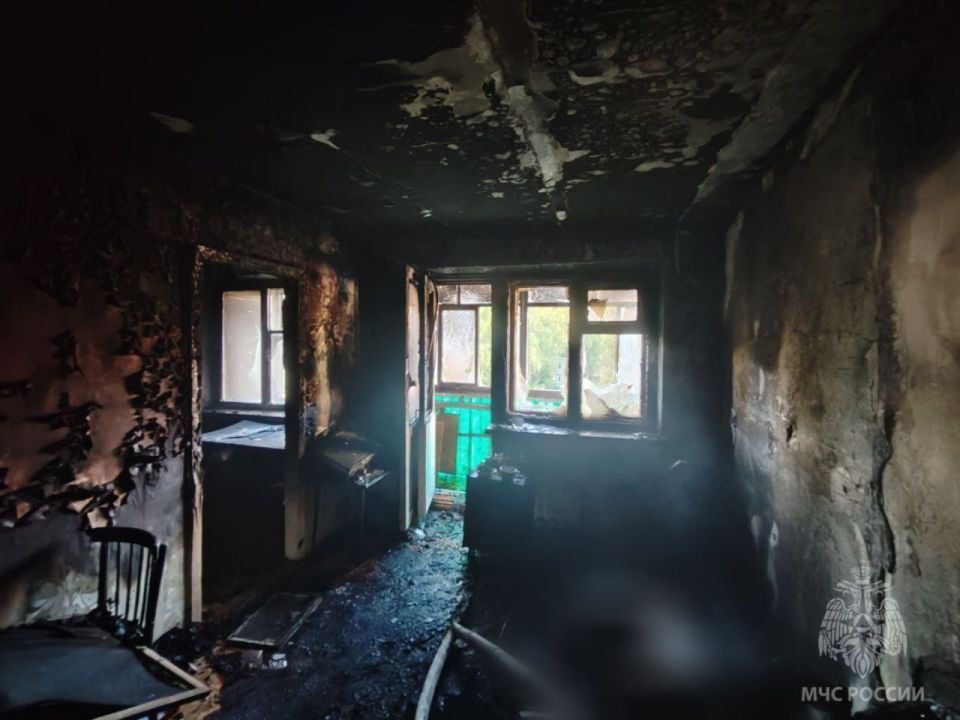 Мужчина погиб на пожаре в Нижнем Новгороде
