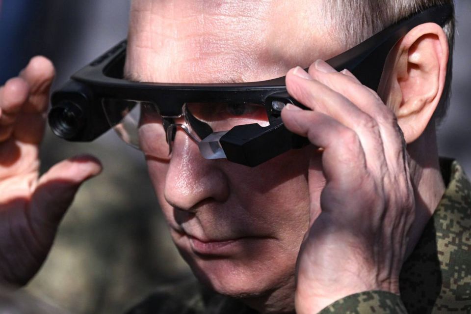 Путин в тактических очках с тепловизором, учения Запад-2025, Нижегородская область