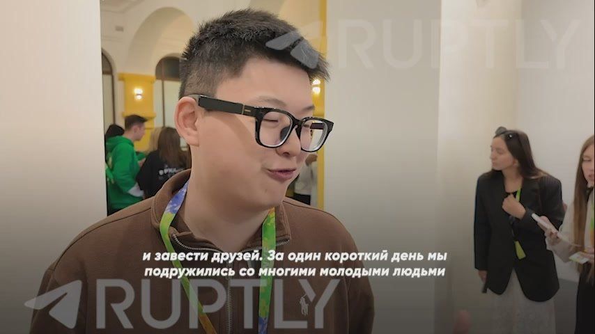 «Это отличная возможность встретить людей со всего мира и завести друзей»: участники Всемирного фестиваля молодежи рассказали Ruptly о том, как их встретил Нижний Новгород!