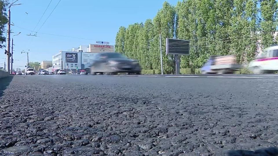 Ремонт километрового участка Московского шоссе завершен в Нижнем Новгороде