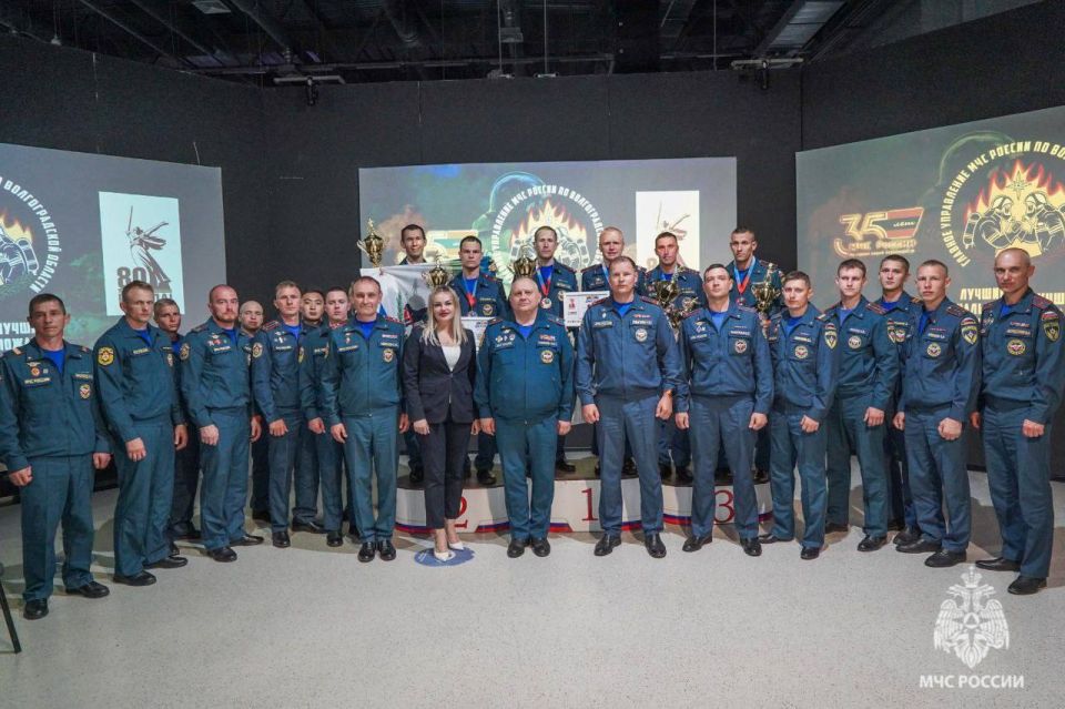 В Волгограде определены призеры смотра-конкурса МЧС России «Лучший начальник караула» и «Лучший пожарный»