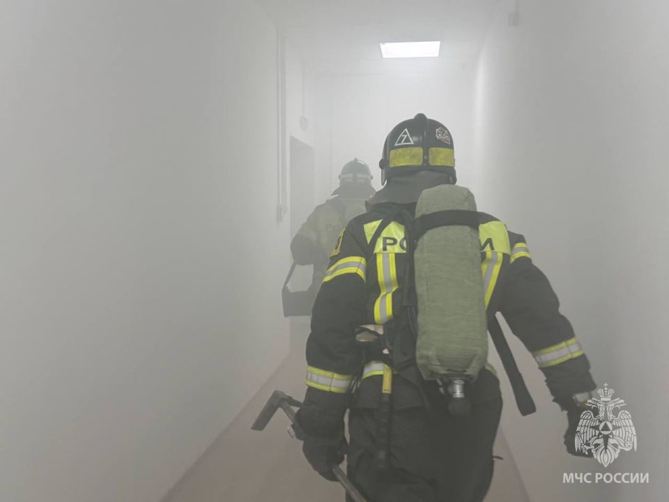 В филиале МГУ в Сарове проведены пожарно-тактические учения