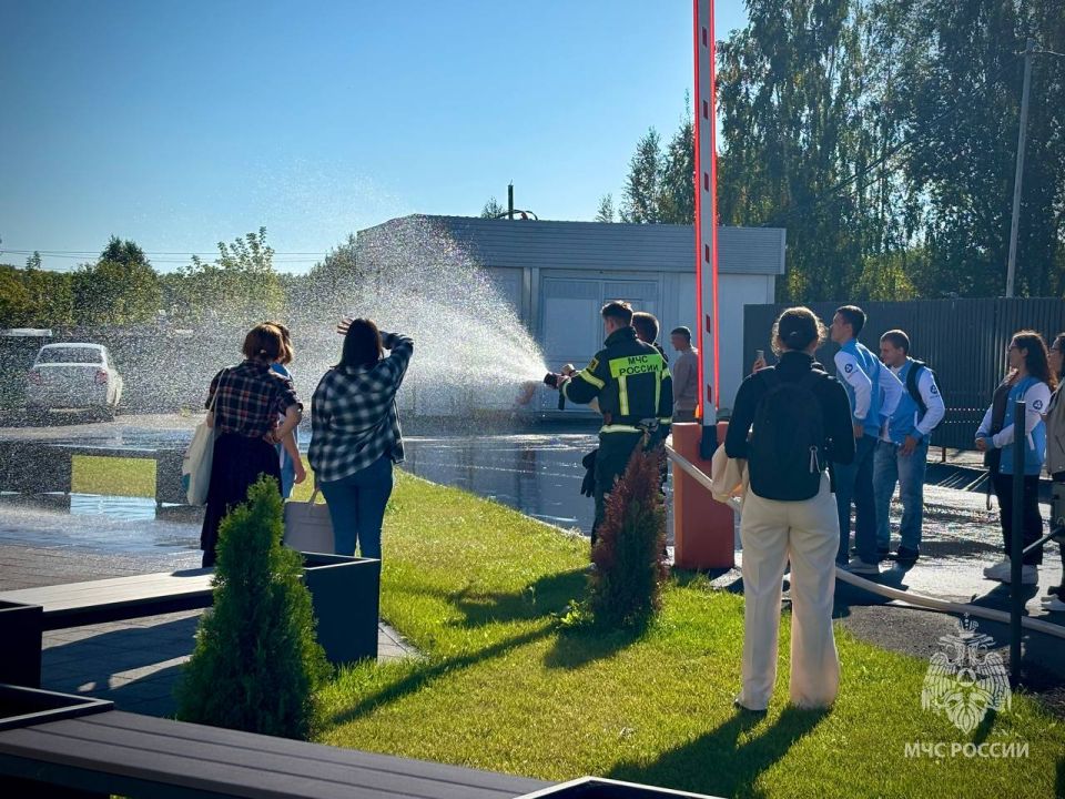 В филиале МГУ в Сарове проведены пожарно-тактические учения