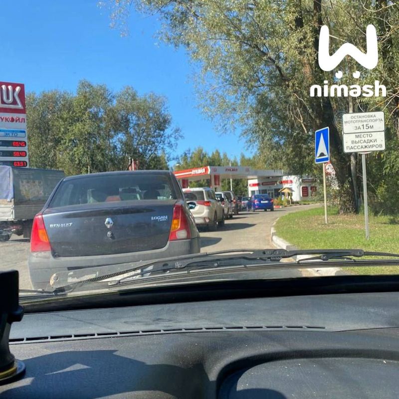Очереди за бензином образовались в Павлове и Кулебаках