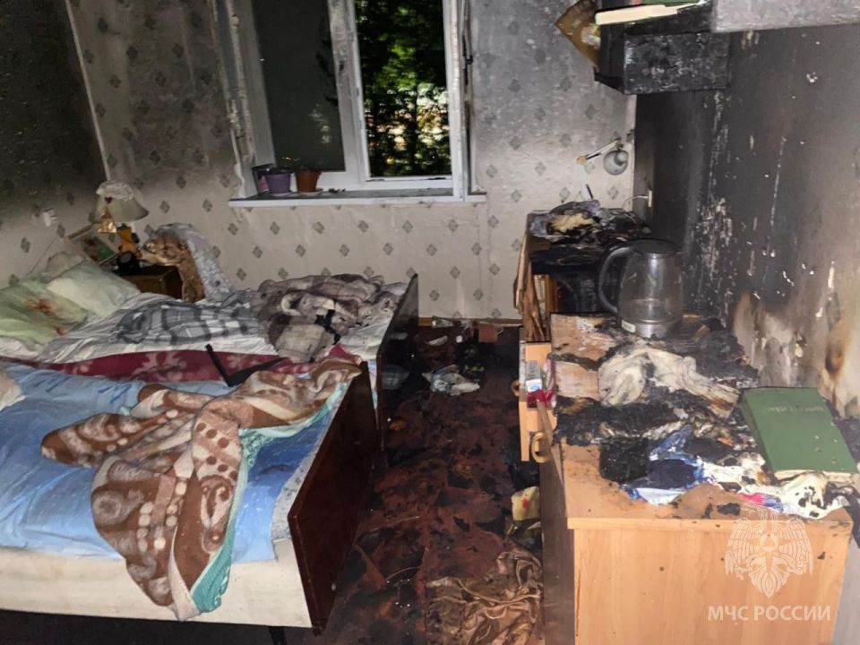 Пожилая пара погибла на пожаре в квартире на улице Горная