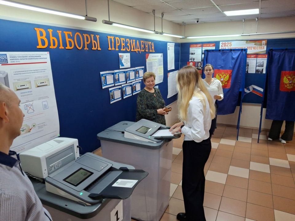 Ход голосования на выборах Президента Лицея!