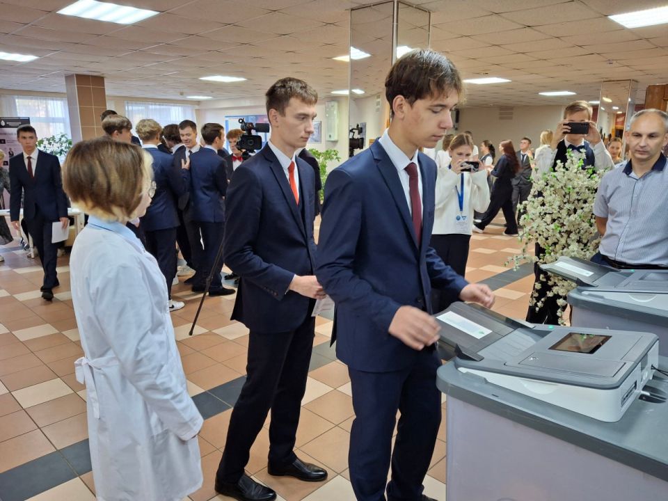 Ход голосования на выборах Президента Лицея!
