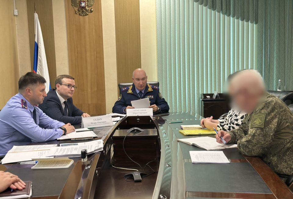 В Нижнем Новгороде руководитель регионального следственного управления провел личный прием участников СВО и членов их семей