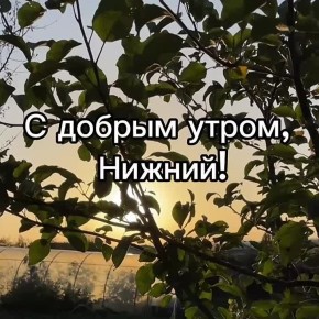 Доброе утро, нижегородцы!. Сегодня в Нижнем температура воздуха: утром +7, облачно, днем...+11...пасмурно, вечером....+10, облачно