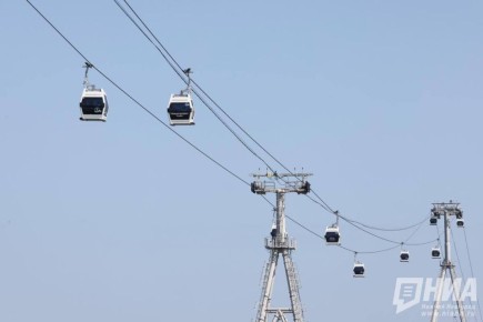 Канатная дорога между Нижним Новугородом и Бором переходит на зимний режим с 1 октября